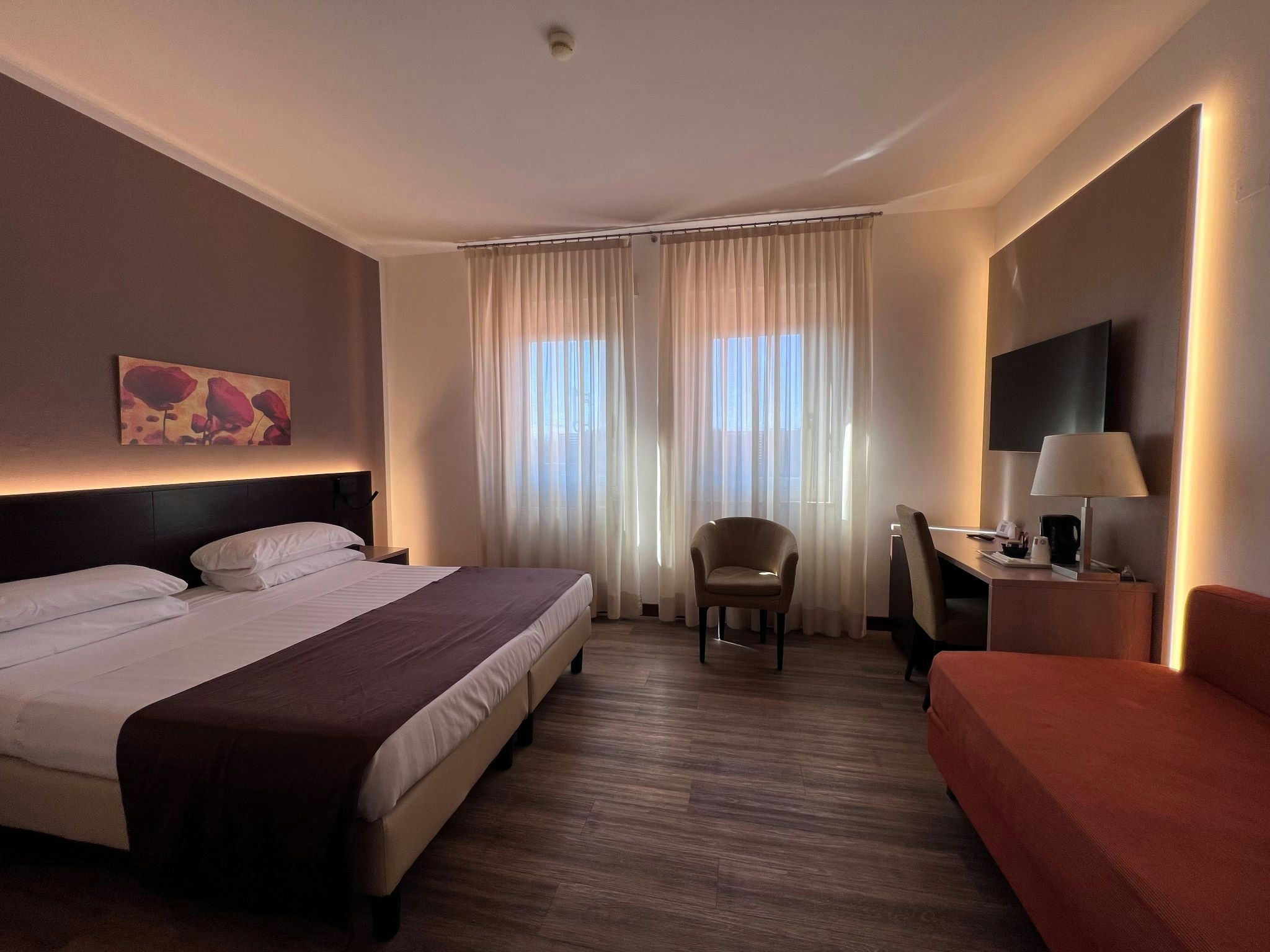 Hotel Carlton - פרארה - חדר שינה