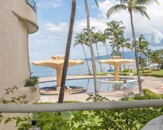 Ocean Front Condo with Pool Sleeps 6 Adults-Quinta del Mar 203 - Nuevo Vallarta - Alberca