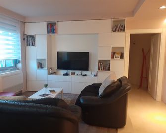 Lake View Apartment - Tirana - Huiskamer