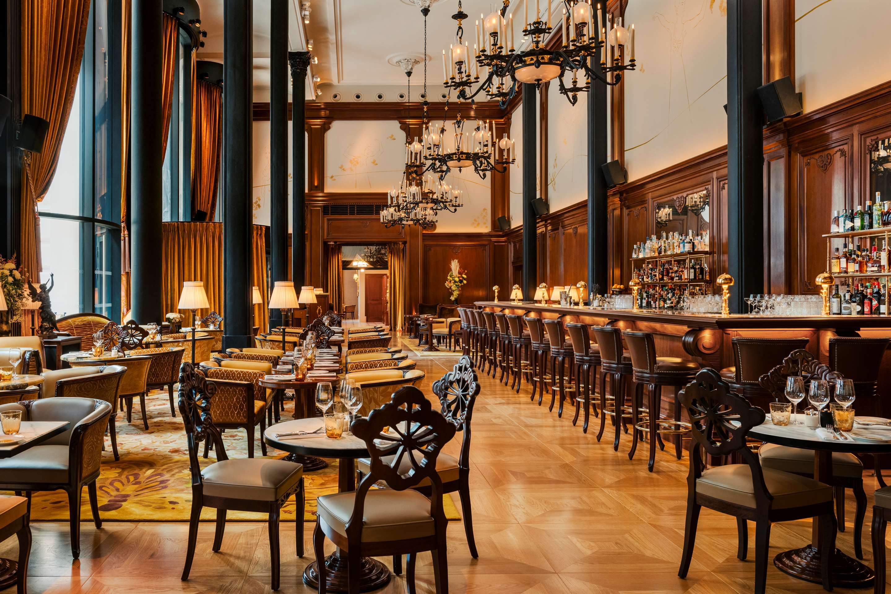 Restaurant view of Hôtel Madame Rêve