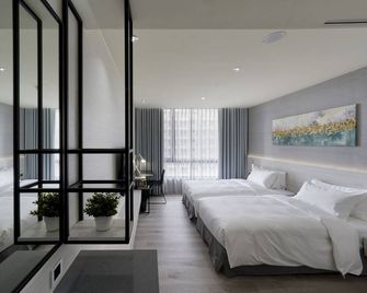 Cp Hotel - Taoyuan City - Schlafzimmer