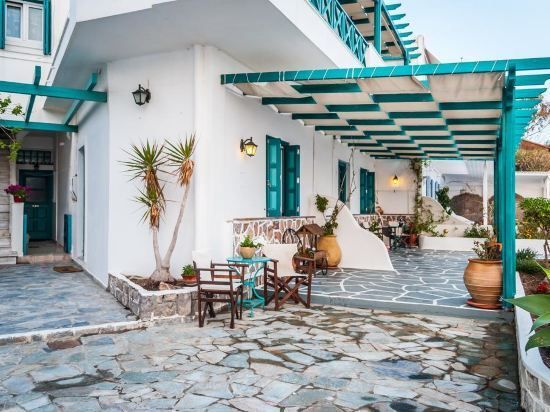 Seaside Apartments - Plaka - شرفة مرصوفة