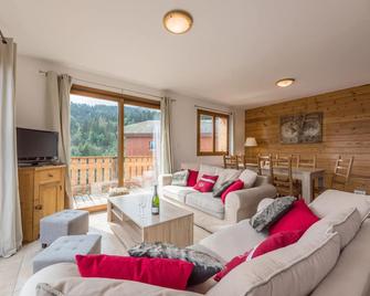 L'Eden Ski aux Pieds - Morillon - Wohnzimmer