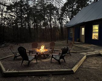 Cozy 3-bedroom cabin on Petit Jean Mountain with AC, WiFi - Morrilton - Innenhof