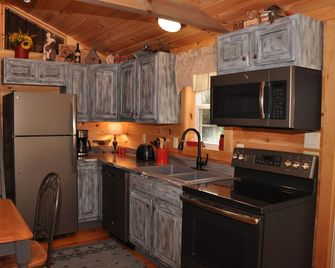 Luxury cabins in the foothills of the Blue Ridge Mountains - Westminster - Kitchen