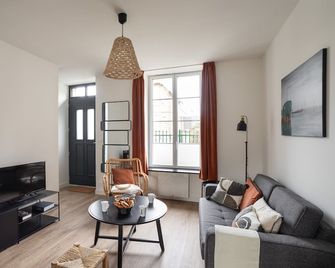 Le Cargo - A 300m de la plage de Rochebonne - Saint-Malo - Wohnzimmer