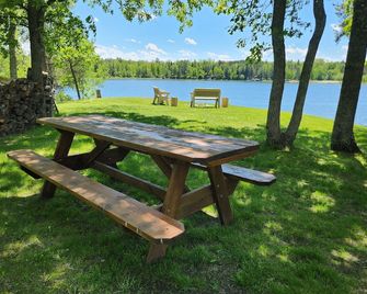 Pontoon rental available! Sat.-Sat. in the summer months. - Park Rapids - Patio