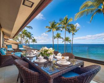 Panoramic Ocean Front Sunny Surf E301 At Makena Surf! - Makena - Balcony