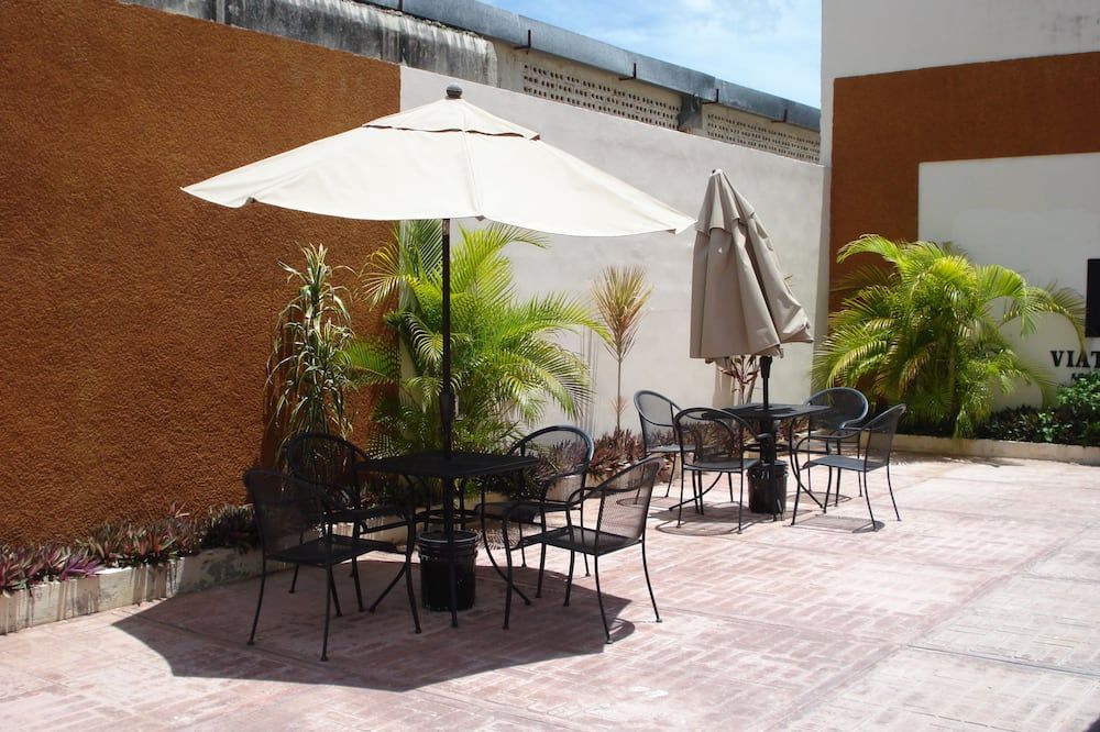 هوستل فياتجر إن - كامبيتشي - شرفة مرصوفة