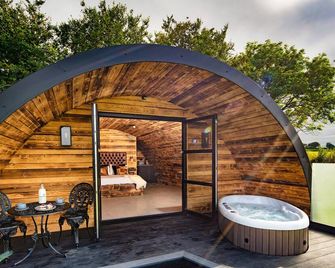 The Piglet Pod - Llanarth - Patio