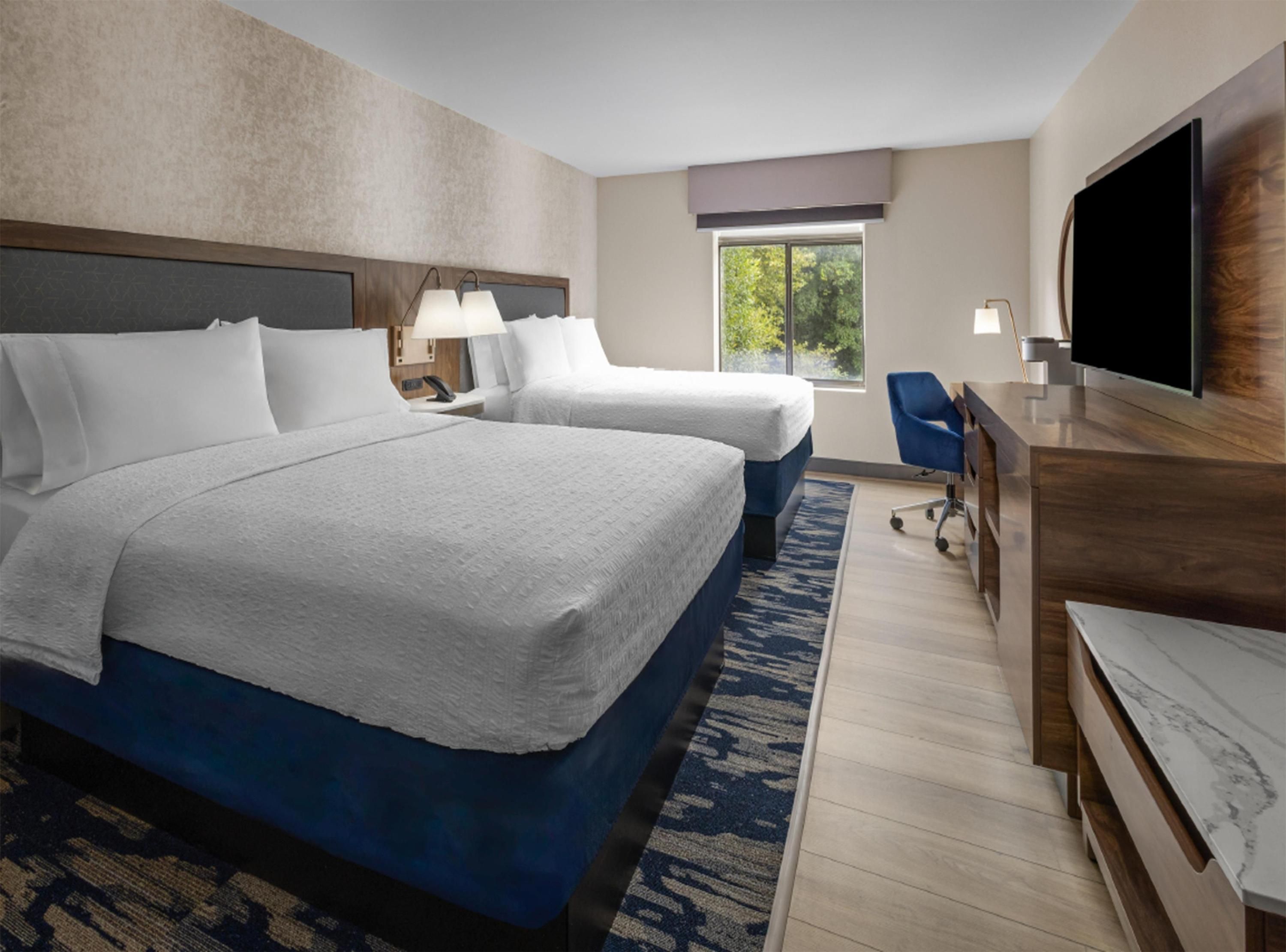 Hampton Inn & Suites Richmond/Glenside - Richmond - Bedroom