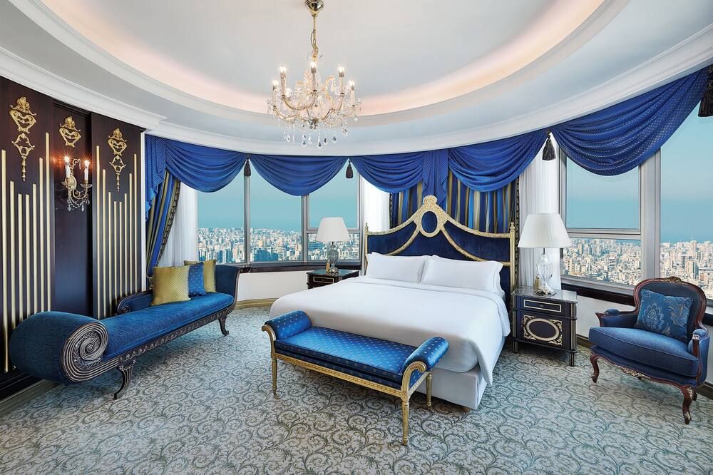 الحبتور غراند - بيروت - غرفة نوم