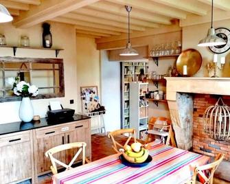 Superb Stone House Very Close To Saint-Emilion - Lussac - Dining room