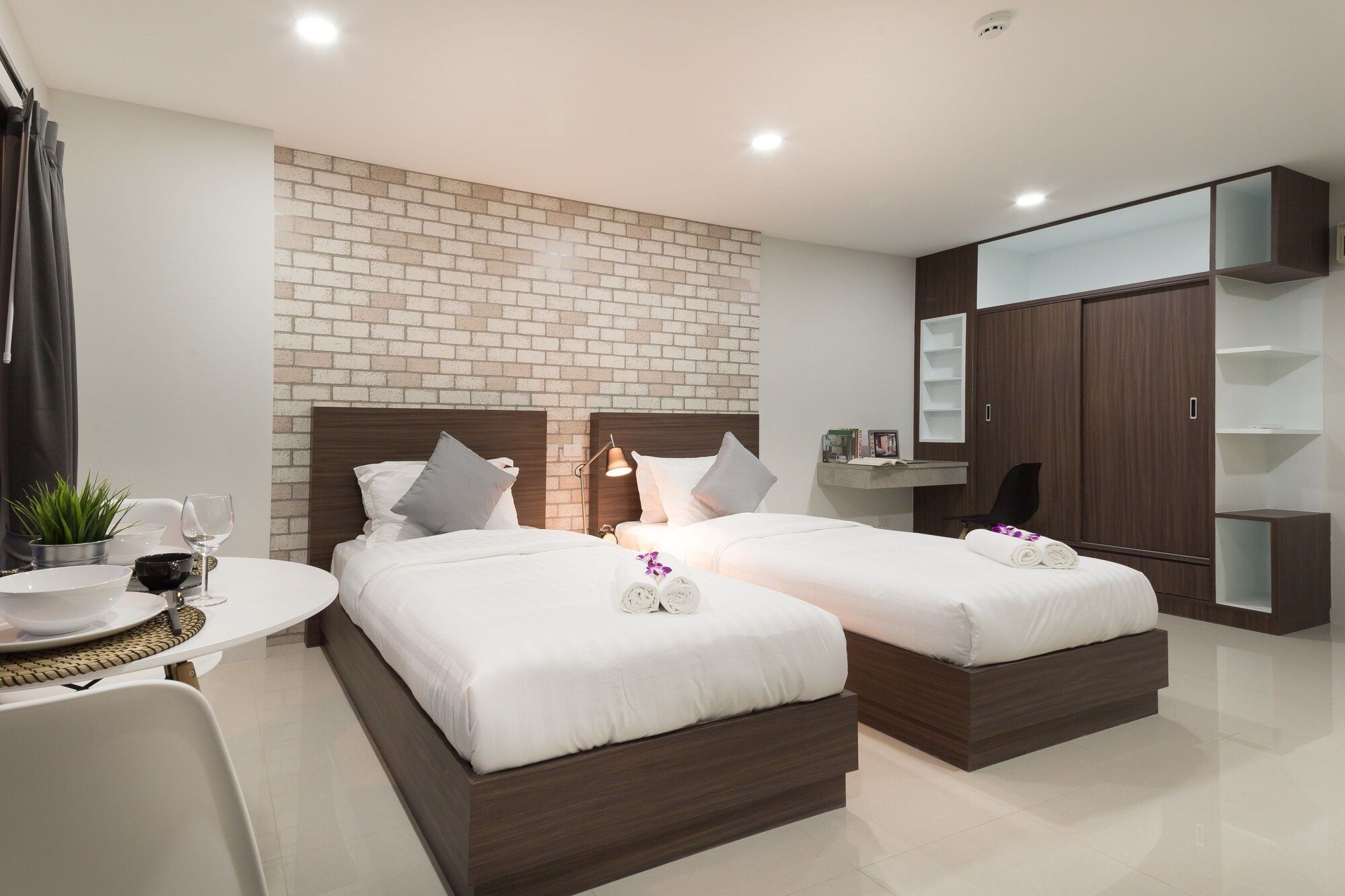Q Space Residence - Bangkok - Camera da letto