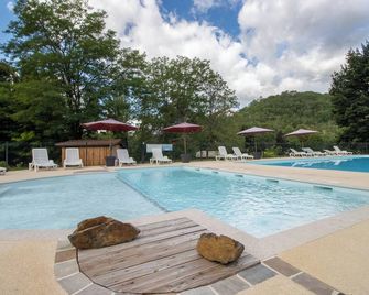 Mobilhome Le Chene - Saint-Pompont - Pool