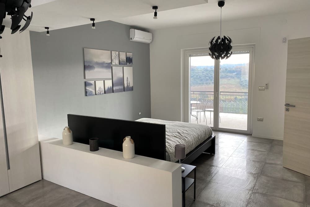 Luxueuse villa avec vue sur mer - تورينو دي سانجرو - غرفة نوم