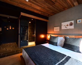 Hôtel Restaurant Le Monêtier - לה מונטיה לה באן - חדר שינה