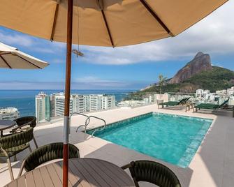 (1402) 2 Suítes, Vista para o Mar e Cristo - Río de Janeiro - Piscina