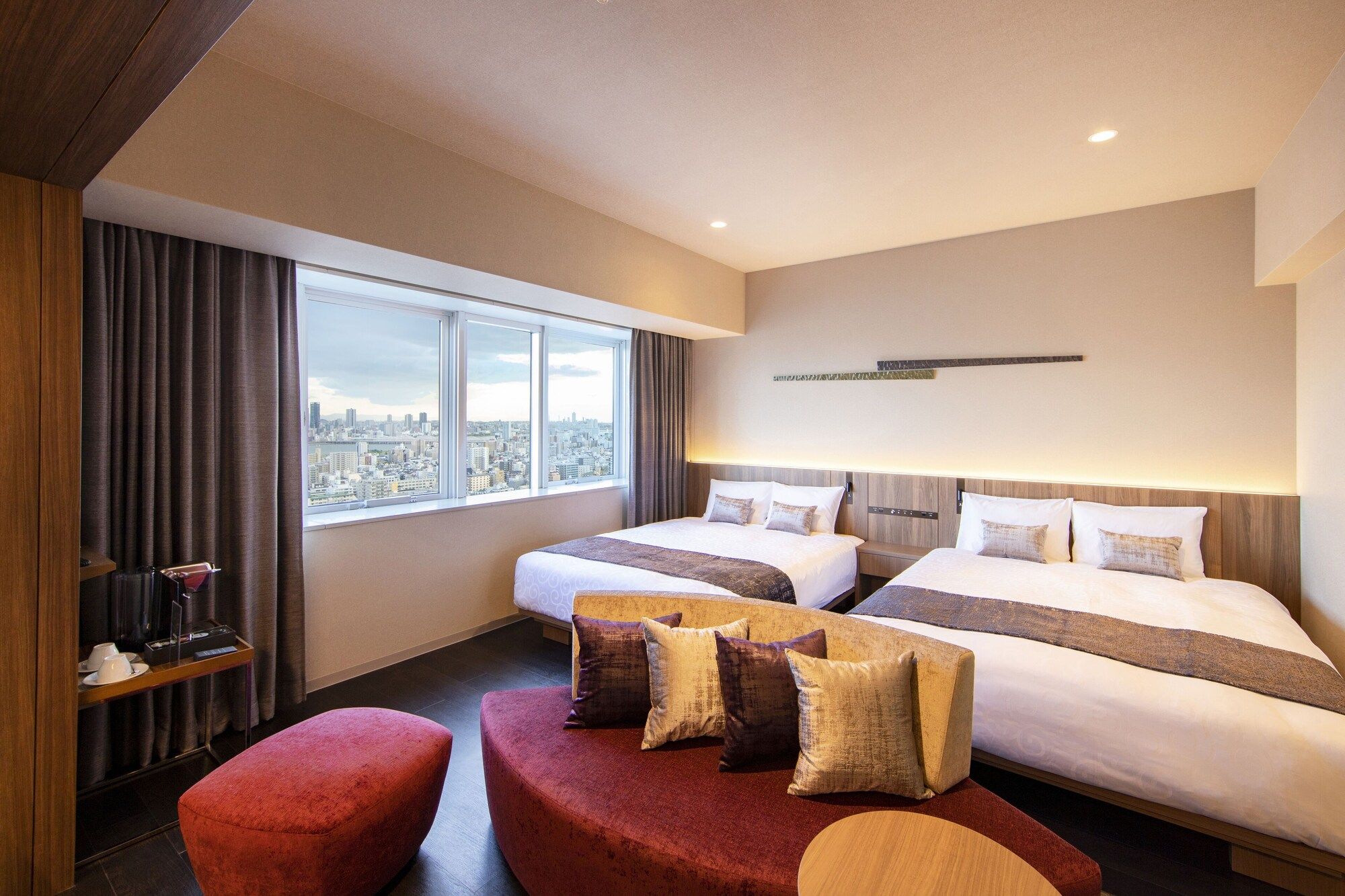 كاراكسا هوتل جراندي شين أوساكا تاور - أوساكا - غرفة معيشة