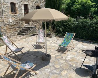 Gite Avec Terrasse - Peyreleau - Terasa