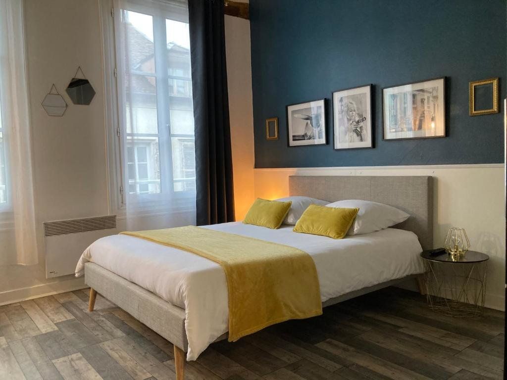 Studio Deschainets - Center of Troyes 200m from the Train Station - Troyes - Schlafzimmer