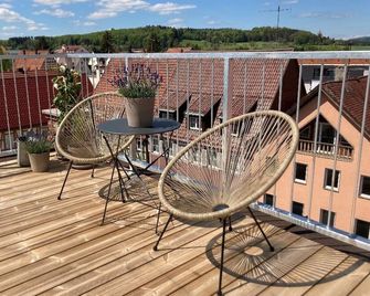 Ferienwohnung Grete - Münsingen - Balcón