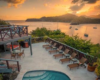 Luxury 2 Bd Villa, Beach, Cottages Available, English Harbour, Moondance Antigua - English Harbour - Balcony