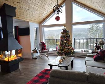 Chalet Isatis - SPA - Access to the Lake - Saint-Côme - Living room