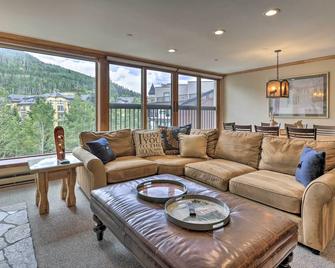 Spacious Vail Condo Steps From Eagle Bahn Gondola - Vail - Sala de estar