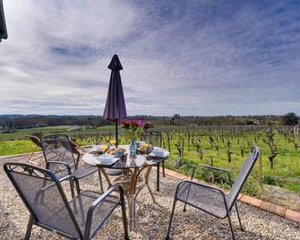Maison en Pierre au Cœur des Vignes, vue Imprenable sur la Cité de Saint-emilion - Montagne - Patio