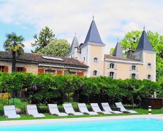 Hotel Logis - Chateau de Beauregard - Saint-Girons - Bazén