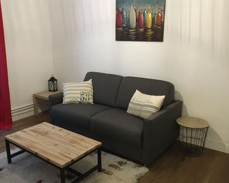 Au chat qui danse, T2 tout confort Intra-Muros - Saint-Malo - Pokój dzienny