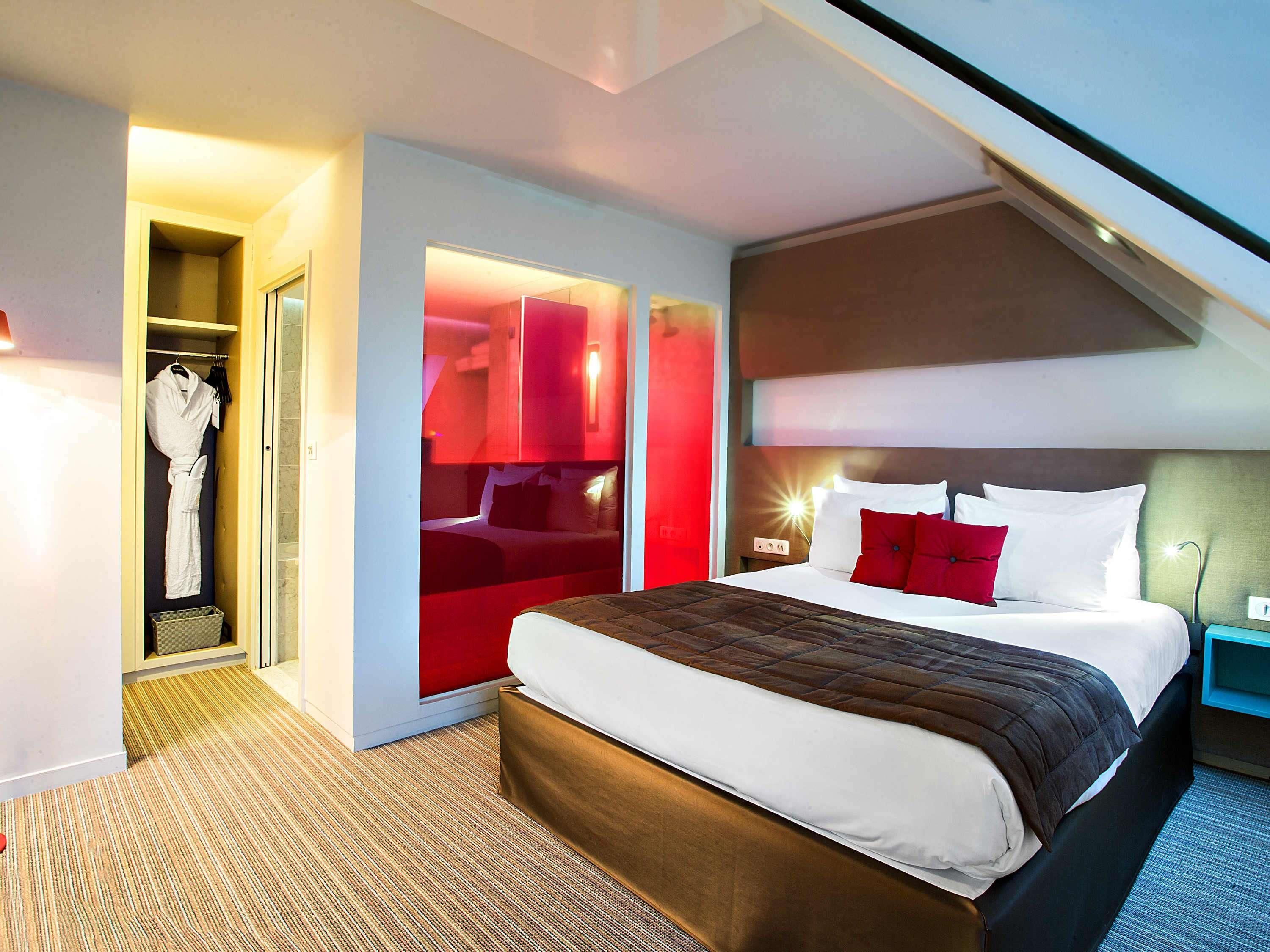 Novotel Paris Les Halles - פריז - חדר שינה