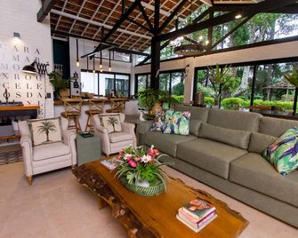 Pousada Chácara Aracê - פטרופוליס - סלון