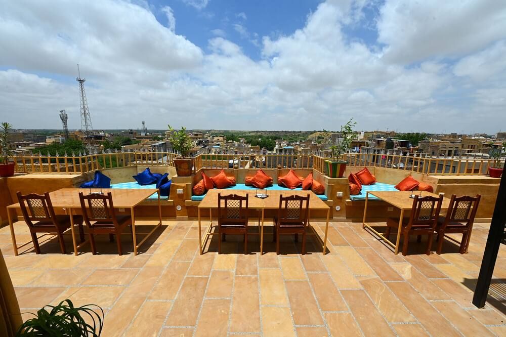 Gaji Hotel Jaisalmer - ג'יסלמר - מרפסת