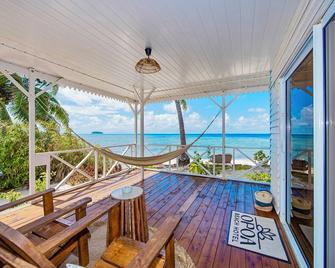 Opoa Beach Hotel - Uturoa - Balcón