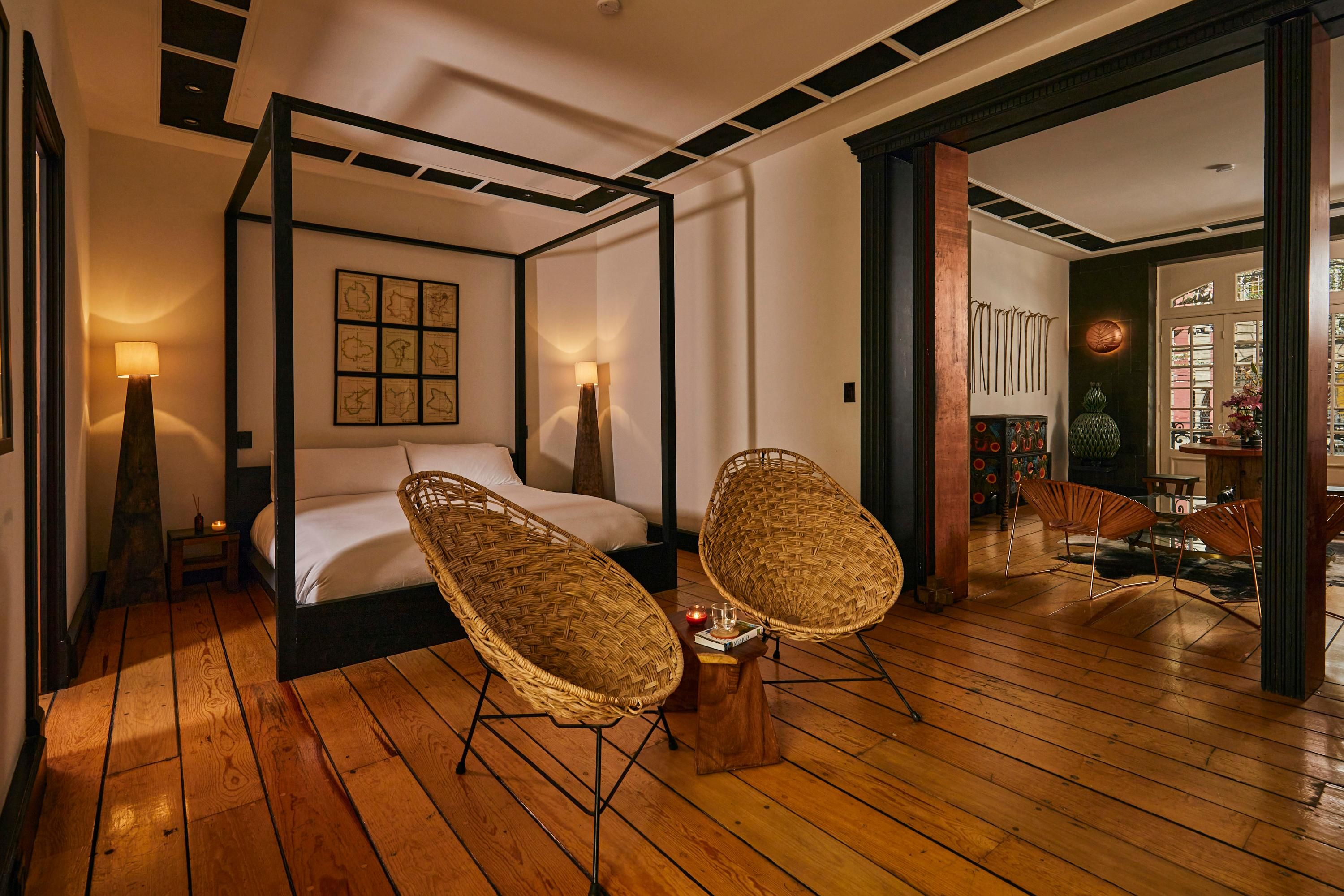La Valise Mexico City, Member of Small Luxury Hotels - מקסיקו סיטי - חדר שינה