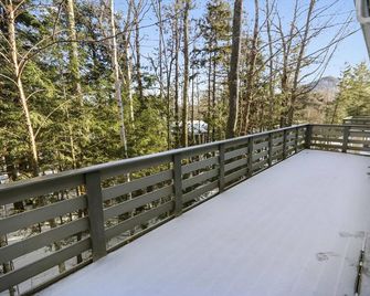 Tollhouse 10C: 3 br, ski-in/ski-out, woodstove, free ski shuttle, a/c, summer pool - Stowe - Balcón