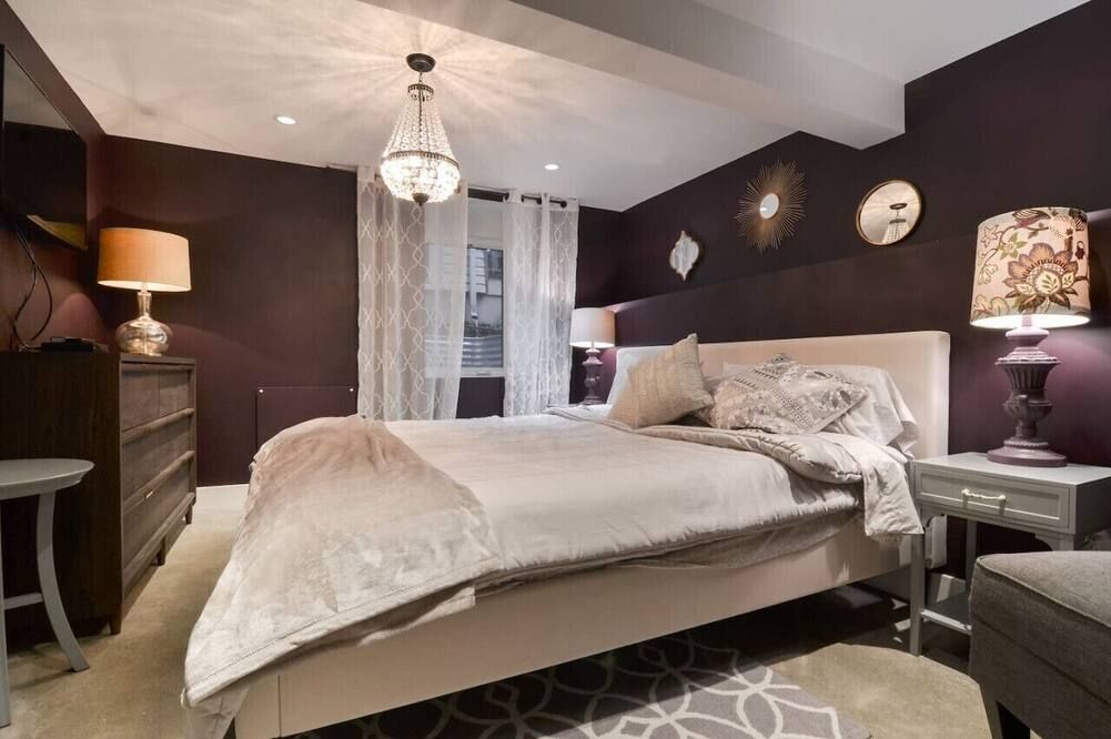 modern garden two bedroom pet friendly - سياتل - غرفة نوم