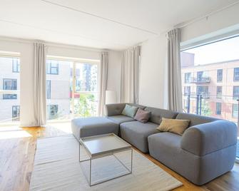 Fantastic 3-bed w balcony in Ørestad - Copenhague - Salon