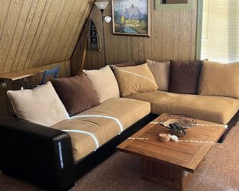 Goldbug Hot Springs Getaway, Cozy Cabin Great for Hot Springs, Fishing & Hunting! - Salmon - Вітальня