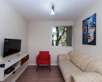 Air-conditioned 2-bedroom apartment close to everything, pet and child friendly - Sao Paulo