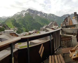 Studio 4 P amazing vue - Avoriaz - Balcón