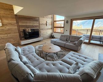 Chalet Petit Val - Combloux - Salon