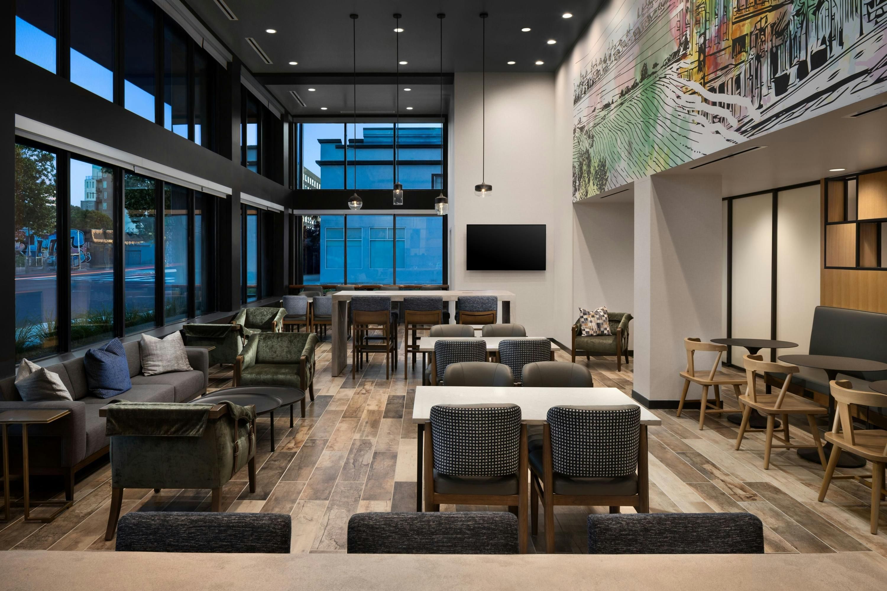 TownePlace Suites by Marriott San Jose Downtown - סן חוזה - מסעדה