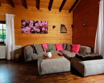Cozy Eifelhäuschen in the green near Nürburgring - - Pomster - Sala de estar