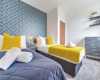 Immaculate Ground Floor Flat - Families - Sheffield - Schlafzimmer