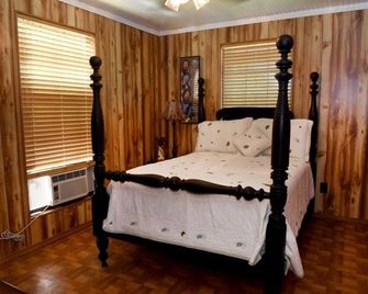 Cherry Creek Cabin Secluded on a Private Rranch - Concan - Bedroom