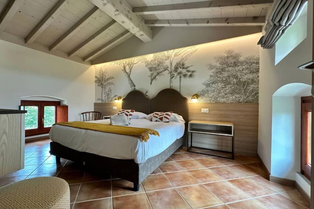 كاستيلو بيلفيدري أبارتمنتس - ديسينزانو ديل غاردا - غرفة نوم