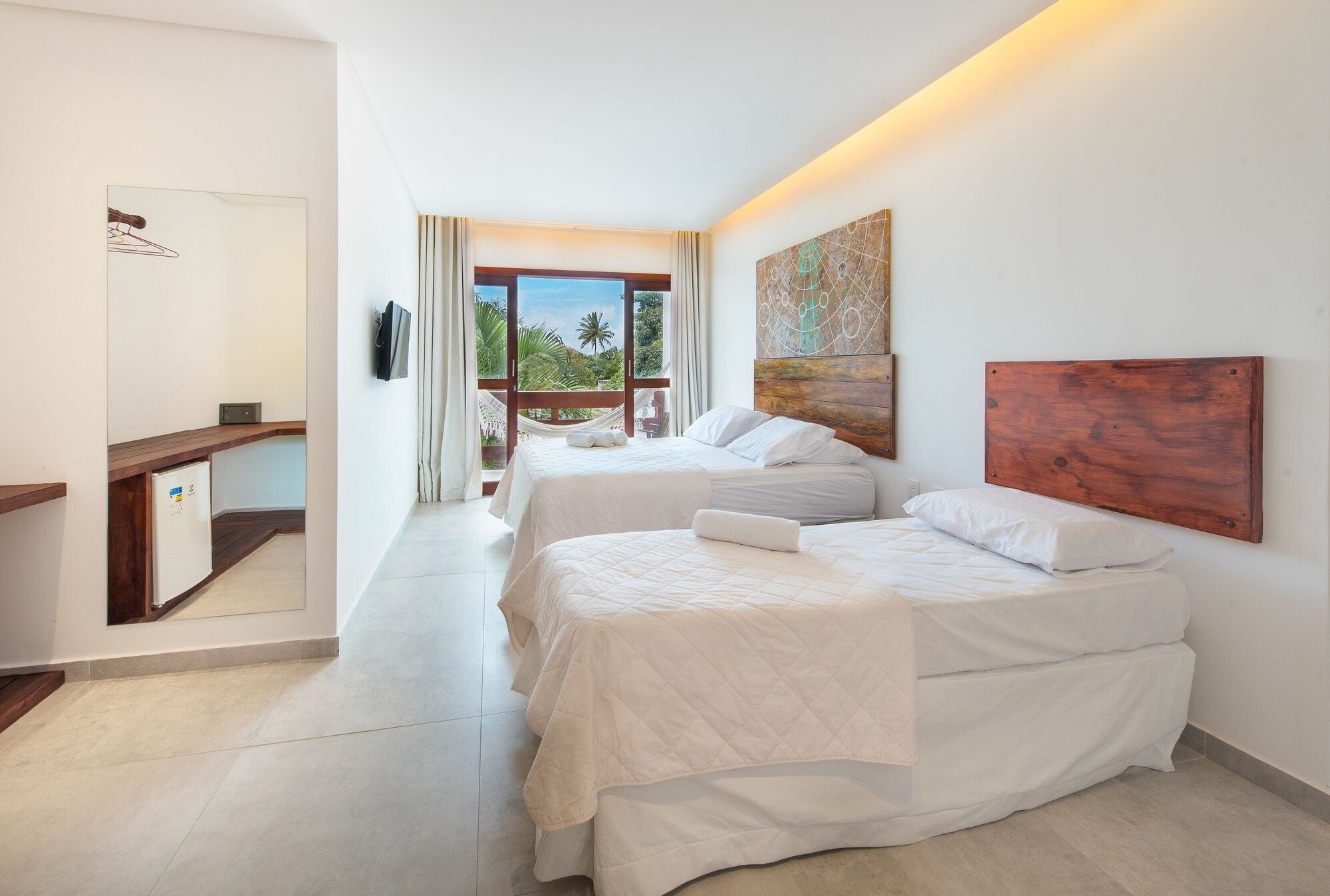 Pousada Quatro Estacoes - פורטו דה גליניאש - חדר שינה